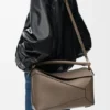 Medium Puzzle Edge Bag in Soft Grained Calfskin Medium Puzzle Edge Bag in Soft Grained Calfskin