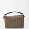 Medium Puzzle Edge Bag in Soft Grained Calfskin Medium Puzzle Edge Bag in Soft Grained Calfskin