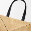 Medium Puzzle Fold Tote in Raffia Medium Puzzle Fold Tote in Raffia
