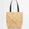 Medium Puzzle Fold Tote in Raffia Medium Puzzle Fold Tote in Raffia