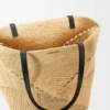 Medium Puzzle Fold Tote in Raffia Medium Puzzle Fold Tote in Raffia