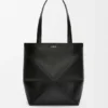 Medium Puzzle Fold Tote in Shiny Calfskin Medium Puzzle Fold Tote in Shiny Calfskin