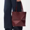 Medium Puzzle Fold Tote in Shiny Calfskin Medium Puzzle Fold Tote in Shiny Calfskin