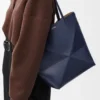 Medium Puzzle Fold Tote in Shiny Calfskin Medium Puzzle Fold Tote in Shiny Calfskin