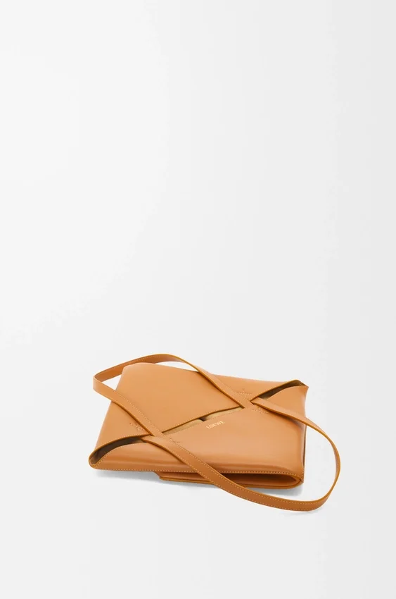 Medium Puzzle Fold Tote in Shiny Calfskin Medium Puzzle Fold Tote in Shiny Calfskin