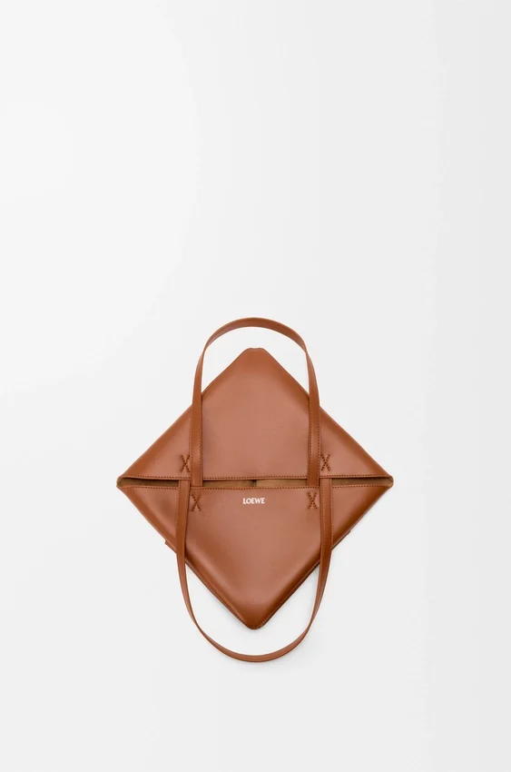 Medium Puzzle Fold Tote in Shiny Calfskin Medium Puzzle Fold Tote in Shiny Calfskin