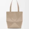 Medium Puzzle Fold Tote in Shiny Calfskin Medium Puzzle Fold Tote in Shiny Calfskin