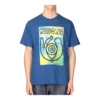 Men”S Loewe Eye Printing Short Sleeve Blue H6109822Pc-5130