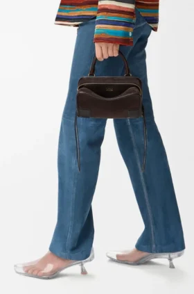 Mini Amazona 180 Bag in Suede Mini Amazona 180 Bag in Suede