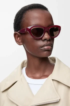 Mini Anagram Cateye Sunglasses