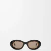 Mini Anagram Oval Sunglasses Mini Anagram Oval Sunglasses