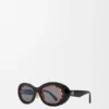 Mini Anagram Oval Sunglasses Mini Anagram Oval Sunglasses