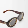 Mini Anagram Oval Sunglasses Mini Anagram Oval Sunglasses