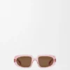 Mini Anagram Steps Rectangular Sunglasses Mini Anagram Steps Rectangular Sunglasses