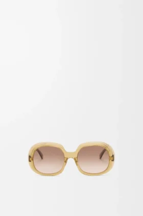Mini Anagram Steps Square Sunglasses