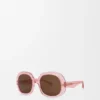 Mini Anagram Steps Square Sunglasses Mini Anagram Steps Square Sunglasses