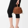 Mini Diamond Round Basket Bag in Calfskin Mini Diamond Round Basket Bag in Calfskin