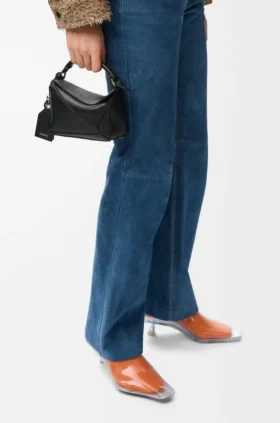 Mini Featherlight Puzzle Bag in Nappa Lambskin