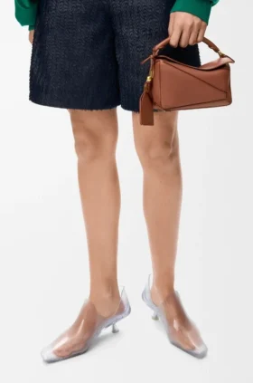 Mini Featherlight Puzzle Bag in Nappa Lambskin
