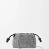 Mini Flamenco Purse in Beads and Nappa Lambskin