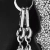 Mini Flamenco Purse in Beads and Nappa Lambskin