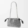 Mini Flamenco Purse in Beads and Nappa Lambskin