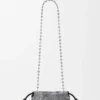 Mini Flamenco Purse in Beads and Nappa Lambskin