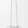 Mini Flamenco Purse in Moiré Printed Calfskin