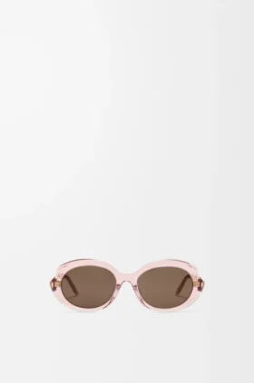 Mini Oval Slim Sunglasses