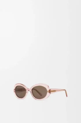Mini Oval Slim Sunglasses