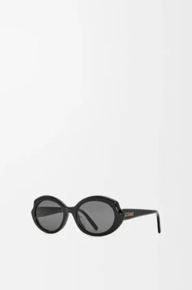 Mini Oval Slim Sunglasses