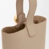Mini Pebble Bucket Bag in Soft Grained Calfskin