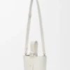 Mini Pebble Bucket Bag in Soft Grained Calfskin