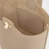 Mini Pebble Bucket Bag in Soft Grained Calfskin