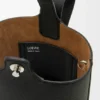 Mini Pebble Bucket Bag in Soft Grained Calfskin