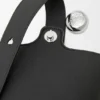 Mini Pebble Bucket Bag in Soft Grained Calfskin