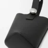 Mini Pebble Bucket Bag in Soft Grained Calfskin
