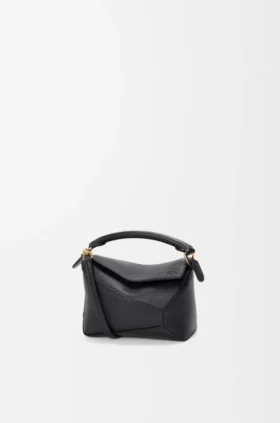 Mini Puzzle Edge Bag in Soft Grained Calfskin
