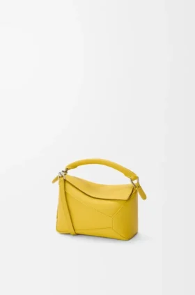 Mini Puzzle Edge Bag in Soft Grained Calfskin