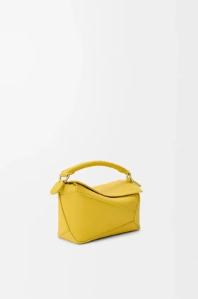 Mini Puzzle Edge Bag in Soft Grained Calfskin