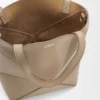 Mini Puzzle Fold Tote in Shiny Calfskin Mini Puzzle Fold Tote in Shiny Calfskin
