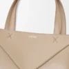 Mini Puzzle Fold Tote in Shiny Calfskin Mini Puzzle Fold Tote in Shiny Calfskin