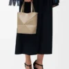 Mini Puzzle Fold Tote in Shiny Calfskin Mini Puzzle Fold Tote in Shiny Calfskin