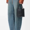Mini Puzzle Fold Tote in Shiny Calfskin Mini Puzzle Fold Tote in Shiny Calfskin