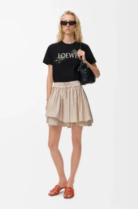 Mini Skirt in Cotton