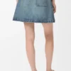 Mini Skirt in Denim