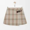 Mini Skirt in Wool and Cashmere Blend Mini Skirt in Wool and Cashmere Blend