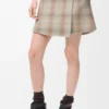 Mini Skirt in Wool and Cashmere Blend Mini Skirt in Wool and Cashmere Blend