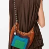 Mini Squeeze Bag in Beaded Leather Mini Squeeze Bag in Beaded Leather
