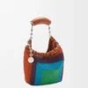 Mini Squeeze Bag in Beaded Leather Mini Squeeze Bag in Beaded Leather